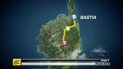 Cature d'écran d'une vidéo du site du Tour de France