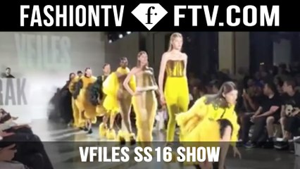 Model Falls During VFiles Show NYFW | FTV.com
