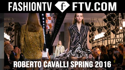 FIRST LOOK! Roberto Cavalli Spring 2016 MFW | FTV.com