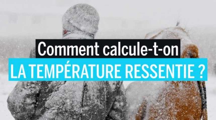 Comment calculer la température ressentie ?