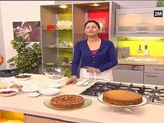 Choumicha Gâteau - cake au chocolat cake au fraise