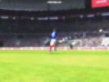 Image de 'Benzema en reprise de volée acrobatique'