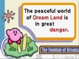 Kirby : Cauchemar au Pays des Rêves - Introduction