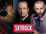 François Hollande en direct sur Skyrock !