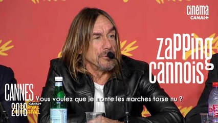 La minute du Zapping cannois du 19/05/16 - Xavier Dolan, Iggy Pop, Soko - Cannes 2016 - CANAL+