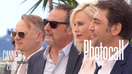Sean Penn, Charlize Theron,  Javier Bardem, Adèle Exarchopoulos (THE LAST FACE) - Photocall Officiel - Cannes 2016 CANAL+