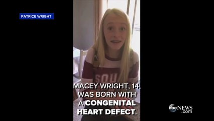 L'émotion d’une fillette de 13 ans qui apprend que sa transplantation va être possible -Vidéo