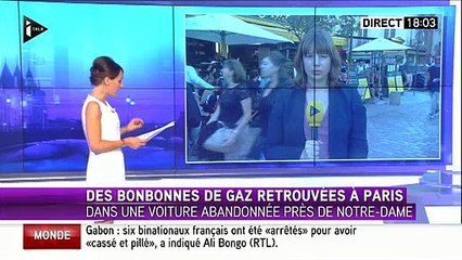 6 bonbonnes de gaz retrouvées dans un véhicule d'un fiché S près de Notre Dame de Paris