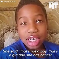 Cancer: A 8 ans, il laisse pousser ses cheveux pour les enfants malades
