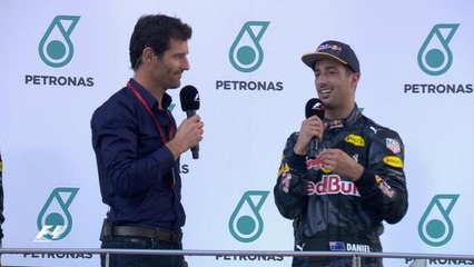 Grand Prix de Malaisie - Les interviews du podium