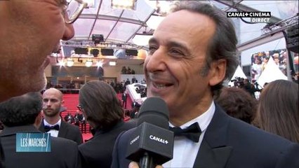 Alexandre Desplat "Ce n'est pas facile de se regarder sur un écran" - Cannes 2018