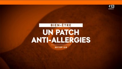 Un patch anti-allergies