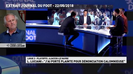 Ligue 2 - Playoffs - La réaction de Luciani, président d'Ajaccio