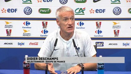 Coupe du Monde 2018 - Equipe de France - Conférence de presse de Didier Deschamps