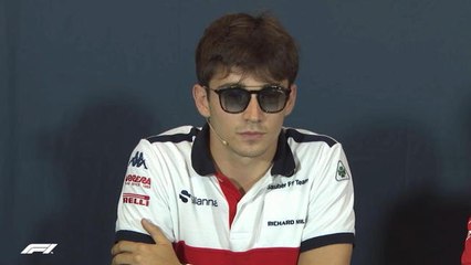 Grand Prix de Monaco - Charles Leclerc en conférence de presse
