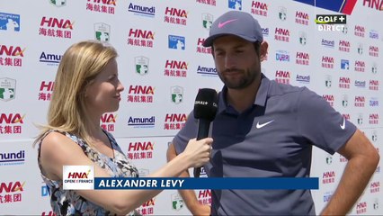 HNA Open de France 2018 - 1ère journée : Première réaction d'Alexander Levy après sa 1ère journée