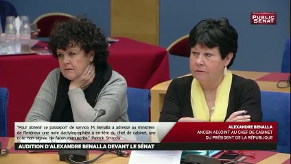 Audition au Sénat - Alexandre Benalla: "Je vous réaffirme sous serment que le 19 septembre mes passeports étaient à l'Elysée" - VIDEO