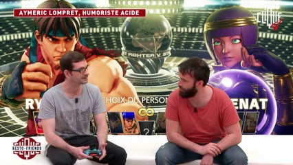 Besto Friendo : on a défié l'humoriste Aymeric Lompret à Street Fighter - CLIQUE TV
