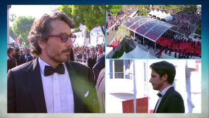 Vincent Elbaz est sur le tapis rouge pour assister au film "Hors Normes"- Cannes 2019