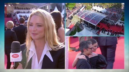 "Je suis revenue juste pour revenir " Virginie Efira sur le tapis rouge pour le plaisir- Cannes 2019