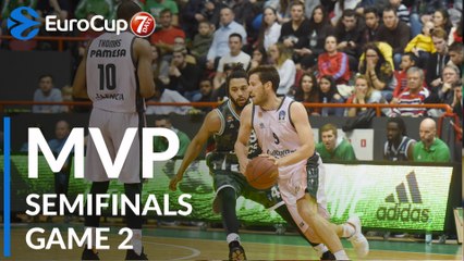 Semifinals, Game 2 MVP: Sam Van Rossom, Valencia Basket