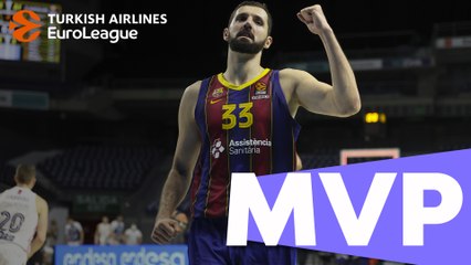MVP for March: Nikola Mirotic, FC Barcelona