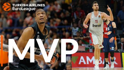 Turkish Airlines EuroLeague Regular Season Round 2 co-MVPs: Nikola Milutinov & Anthony Randolph 	 
