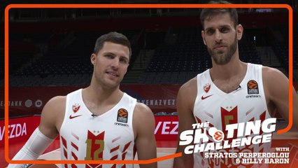 Shooting Challenge: Stratos Perperoglou & Billy Baron, Crvena Zvezda mts Belgrade