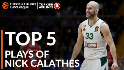 Top 5 Plays, Nick Calathes, All-EuroLeague First Team