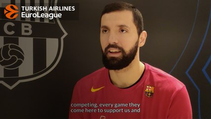 December MVP interview: Nikola Mirotic, FC Barcelona