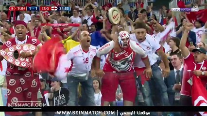 Tunisia 1-2 England     ( World Cup RUSSIA 2018 )
