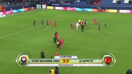 SM Stade Malherbe Caen 3-3 FC Le Mans 