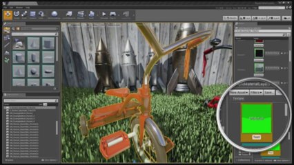 Unreal Engine 4 - Layered Materials Demo de 