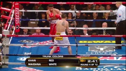 Amir Khan vs Marcos Maidana Full Fight