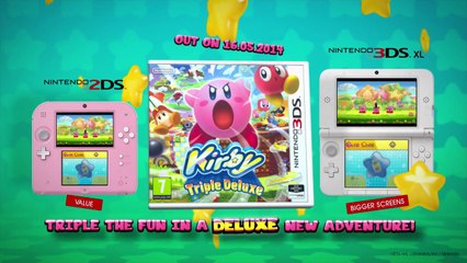 Kirby Triple Deluxe : Trailer 02/04/14 de Kirby Triple Deluxe