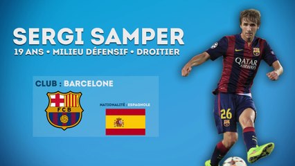 Maillot THIRD FC Barcelona Sergi Samper