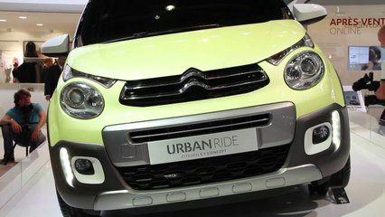 Aperçu d'une vidéo de l'article Citroën C1 Urban Ride concept : le public la veut ! 