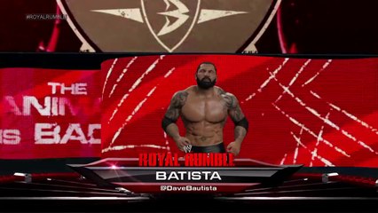 Entrée de Batista de WWE 2K15
