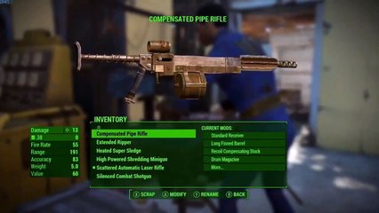 E3 2015 Gameplay #4 Customisation armes de Fallout 4