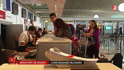 Résultat de recherche d'images pour "aéroport Roissy CDG problèmes bagages"