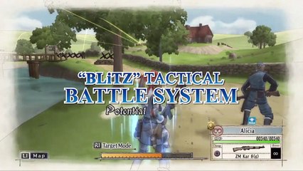 Battle System Trailer  de Valkyria Chronicles Remastered