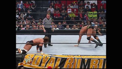 Triple H vs Randy Orton - WWE World Heavyweight Title Match - Royal Rumble 2005