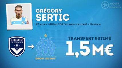 Maillot Extérieur Olympique de Marseille Grégory SERTIC