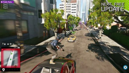 Watch Dogs 2 - Free July Update – 4 Player Party mode de Watch Dogs 2