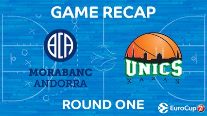 7Days EuroCup Highlights Regular Season, Round 1:  Morabanc Andorra 68-76 UNICS