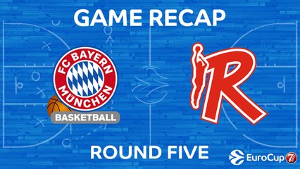 7Days EuroCup Highlights Regular Season, Round 5: Bayern 83-58 Reggio Emilia