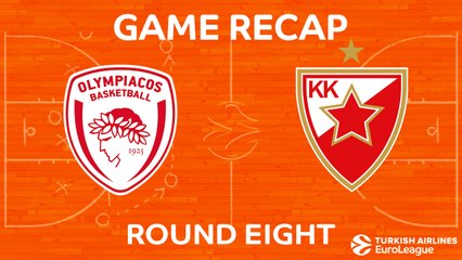 EuroLeague 2017-18 Highlights Regular Season Round 8 video: Olympiacos 85-59 Zvezda