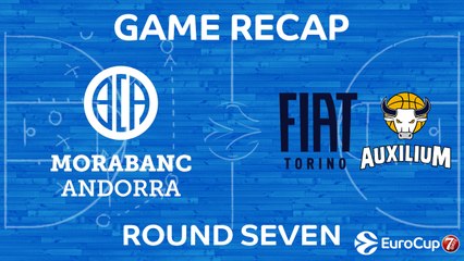 7DAYS EuroCup Highlights Regular Season, Round 7: Andorra 83-77 Fiat Turin