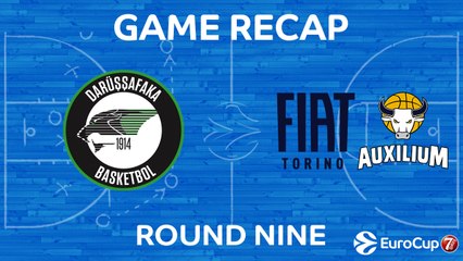 7DAYS EuroCup Highlights Regular Season, Round 9: Darussafaka 75-77 Fiat Turin