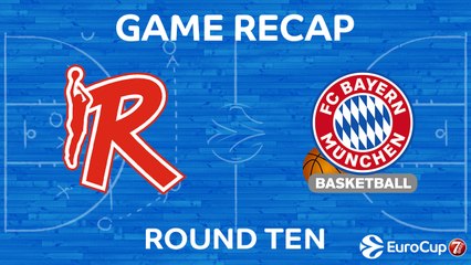 7DAYS EuroCup Highlights Regular Season, Round 10: Reggio Emilia 90-82 Bayern
